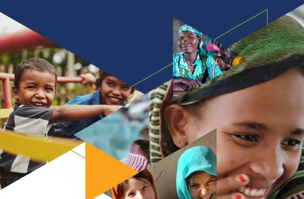 Image of the cover of Global Impact's 2018 Annual Report