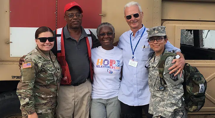 Disaster Recovery Team After Hurricane Maria
