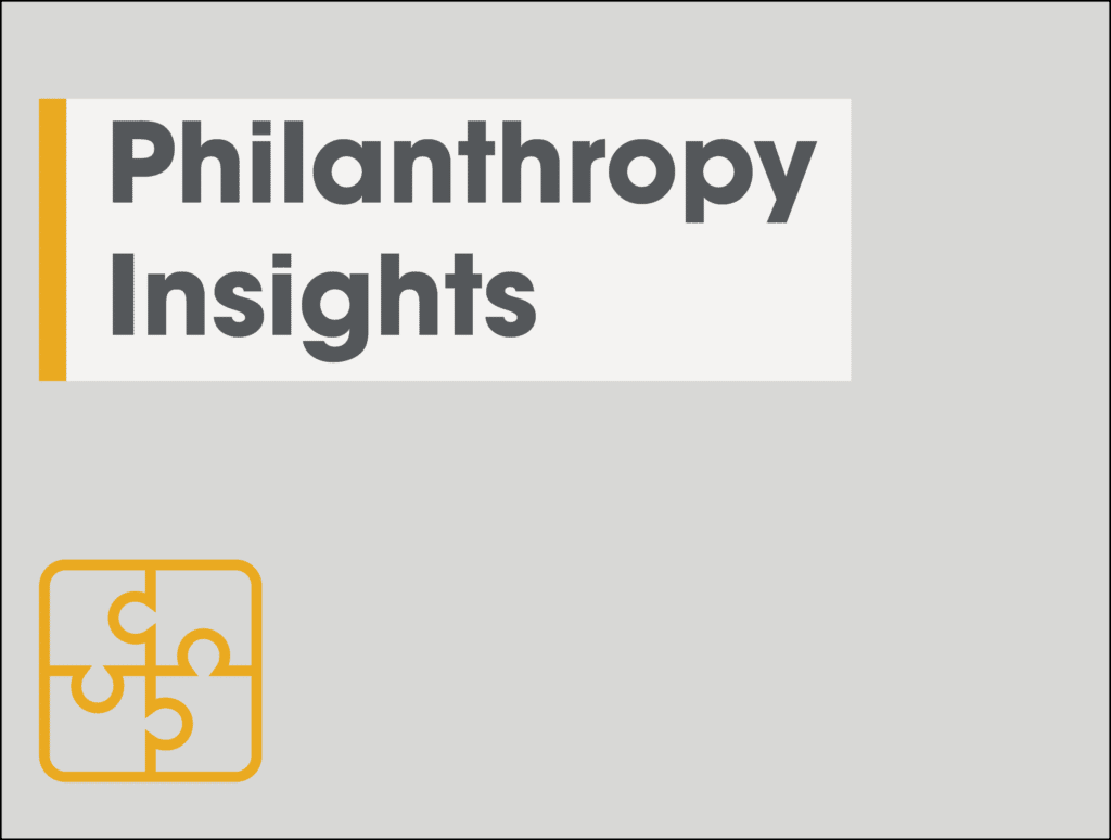 Philanthropy Insights Image
