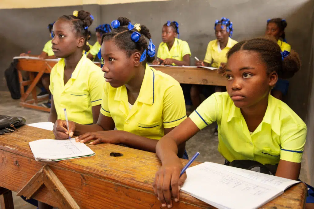Providing access to education for girls in Haiti