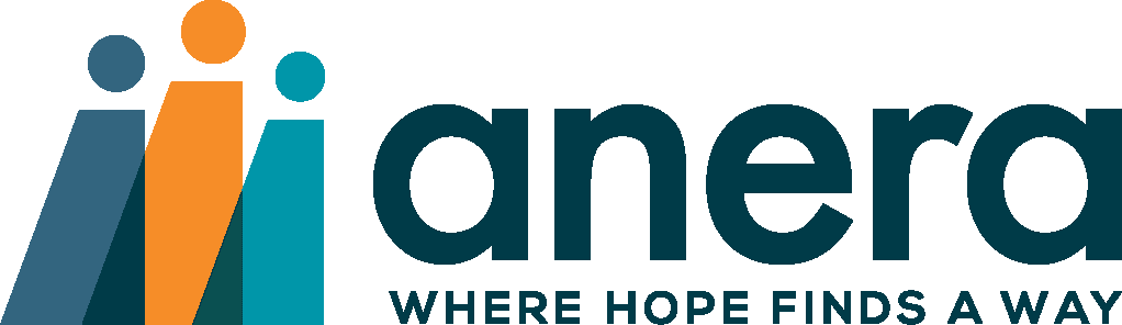 Logo for ANERA - Where Hope Finds a Way