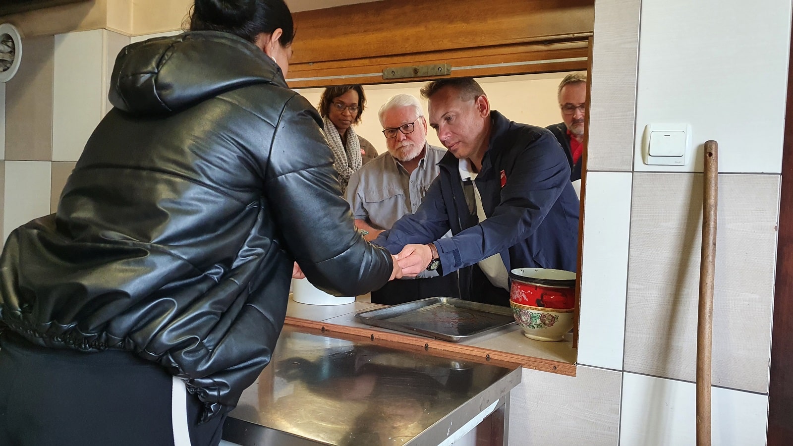 At a Salvation Army Serving Roma Communities In Ukraine