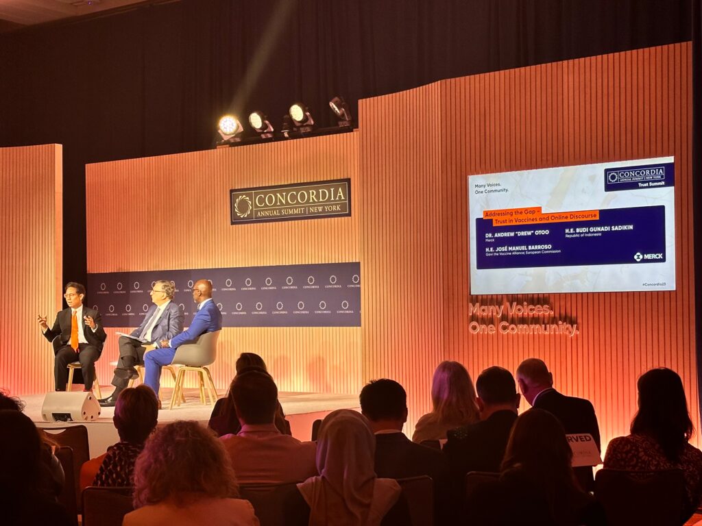 Addressing the Gap - Trust in Vaccines and Online Discourse at the Concordia Annual Summit