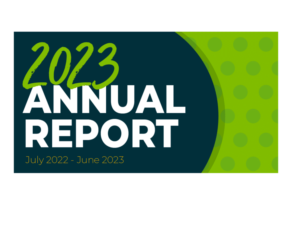2023 Annual Report cover image