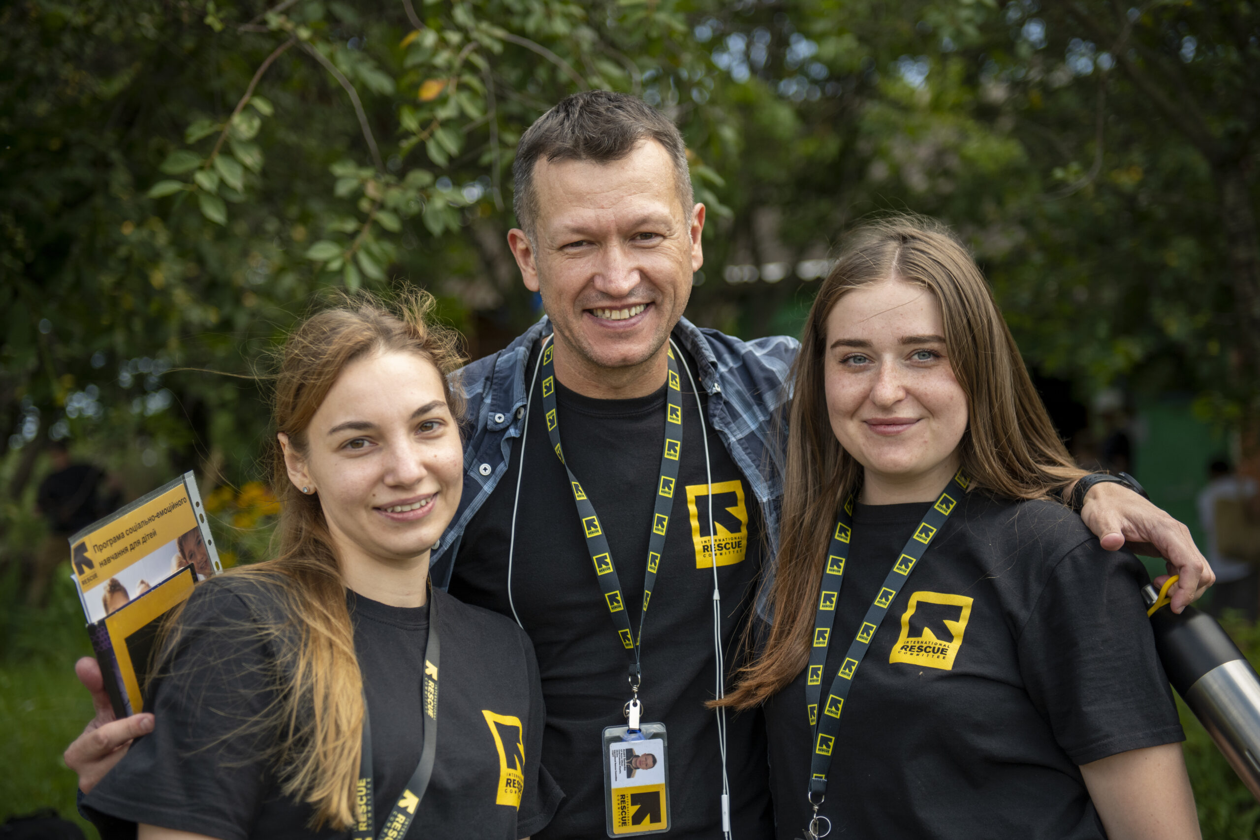 Portrait of IRC staff, Child Protection team