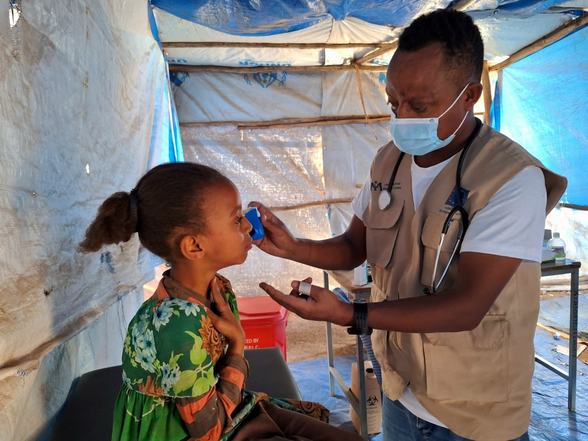 Mobile Health and Nutrition Team Provides Lifesaving Services to Aida in Tigray
