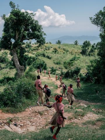 Children in Haiti